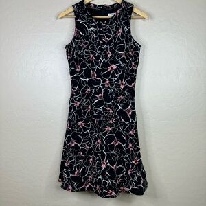 White House Black Market Floral Fit and Flare Dress
